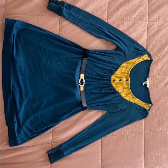 BCBG GENERATION HOBO TURQUOISE DRESS - Picture 2 of 3